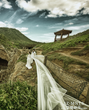 高山青青主題外景婚紗攝影